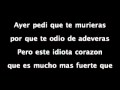 LETRA DE LA CANCION LOCO POR TI DE VICTOR letra de la cancion loco por ti de victor:
