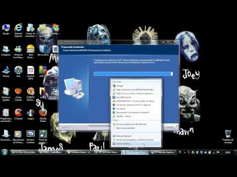 how to install hp web camera