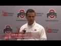 Ohio State football coach Urban Meyer on his 2012 class of defensive ends