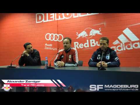 Video: Pressekonferenz - RB Leipzig gegen 1. FC Magdeburg 4:0 (2:0)