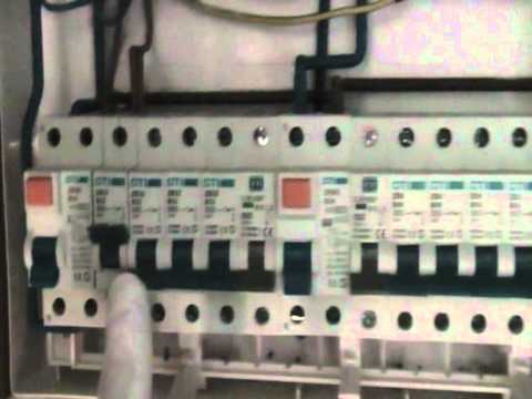 how to isolate power to consumer unit