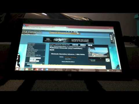 how to get pokemon on surface rt