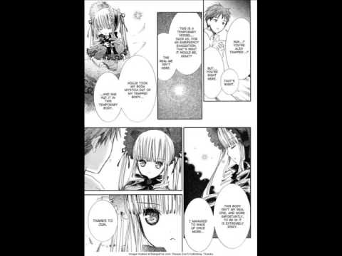 kirakisho - So after Kirakisho's atack Shinku manages to pull her rosa mystica out of her body and transfer it to a temporary body in another dimension-the no wind world...