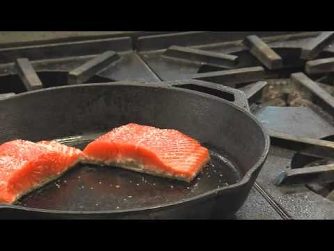 how to cook salmon w skin