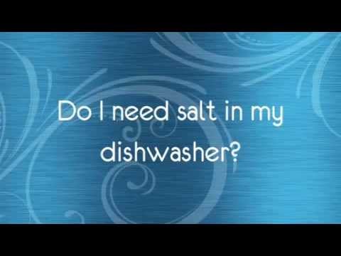 how to do dishwasher salt