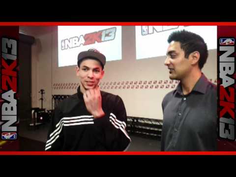 NBA 2K13 - MoCap session interview with Austin Rivers