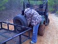 TERYX TOWS RZR BACK TO THE TRUCK POLARIS KAWASAKI TERYX TOWS RZR BACK TO THE TRUCK POLARIS KAWASAKI