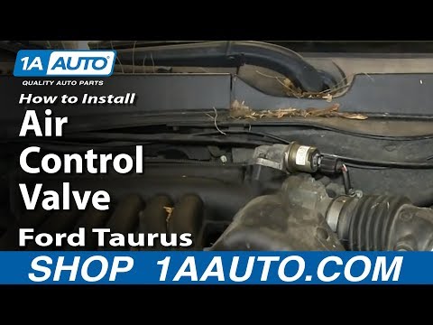 How To Install Idle Air Control Valve 2000-07 Ford Taurus 3.0L