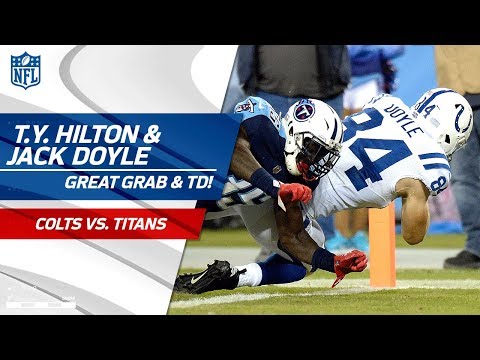 Video: T.Y. Hilton's Nice Grab Sets Up Jack Doyle's Catch-'n-Run TD! | Colts vs. Titans | NFL Wk 6