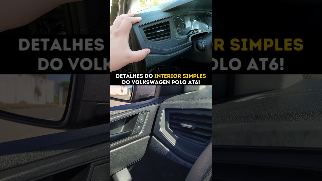 Detalhes da versão mais barata automatica do Volkswagen Polo 1.6! #vwpolo