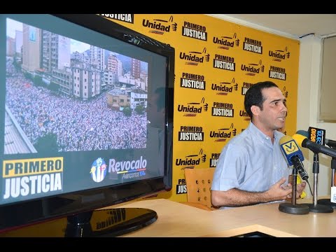 Ferrer: La solución a la crisis que vive el país  inicia con la celebración del Revocatorio