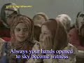 indirme linkihttp://www.serdengecti.org/modules.php?name=Forums&file=viewtopic&p=13885Ağla sen güzel çocuk ** Cry you beautiful kid,Gözlerin şahit olsun ** Your eyes become witness,Gözyaşınla ıslanan ellerin şahit olsun ** Your hands wetted with ur tears become witness,Çok  yakın güzel günler ** Very close beautiful daysBir kez daha ufka bak ** Look to horizon once moreHep semaya açtığın ellerin şahit olsun ** Always your hands opened to sky become witness,Şahit olsun kainat ** The universe become witnessAlemler şahit olsun ** The world become witnessTitreyen sesin ile yüreğin şahit olsun ** Shivered voice with your heart become witnessYürü sen güzel çocuk ** Walk you beautiful kidSokaklar şahit olsun ** Streets become witnessSeni mahzun bırakan bu tarih şahit olsun ** Leave you sad this history become witness