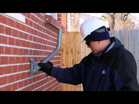 how to fasten to brick
