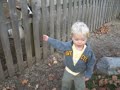 Will feeds his goat friend