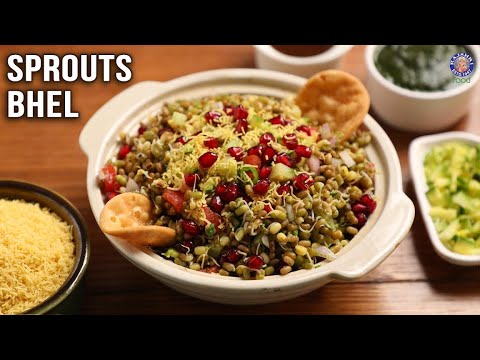 How To Make Sprouts Bhel Recipe | Proteins Filled Snack | Quick And Easy Recipe | Rajshri Food