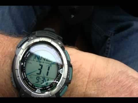Casio Pathfinder Watch Review While on a World Record Flight