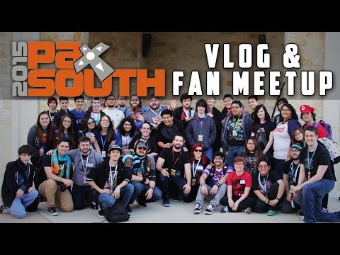 PAX South 2015 Vlog/Fan Meetup!