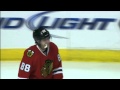 Antti Niemi incredible glove save on Patrick Kane