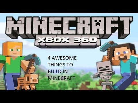 how to build things in minecraft xbox