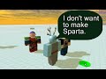 ROBLOX is a free online game where you make the game. Play one of our four million user-made levels and hang out with people who may be even more crazy than you. ROBLOX is not Sparta. May cause lack of sleep. All rights reserved.