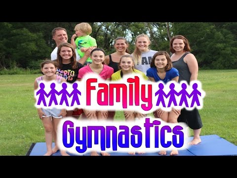 Family Gymnastics Challenge!