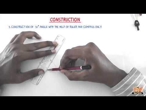 video-linktoworks-How to bisect an angle ? How to construct 60 degrees angle ...