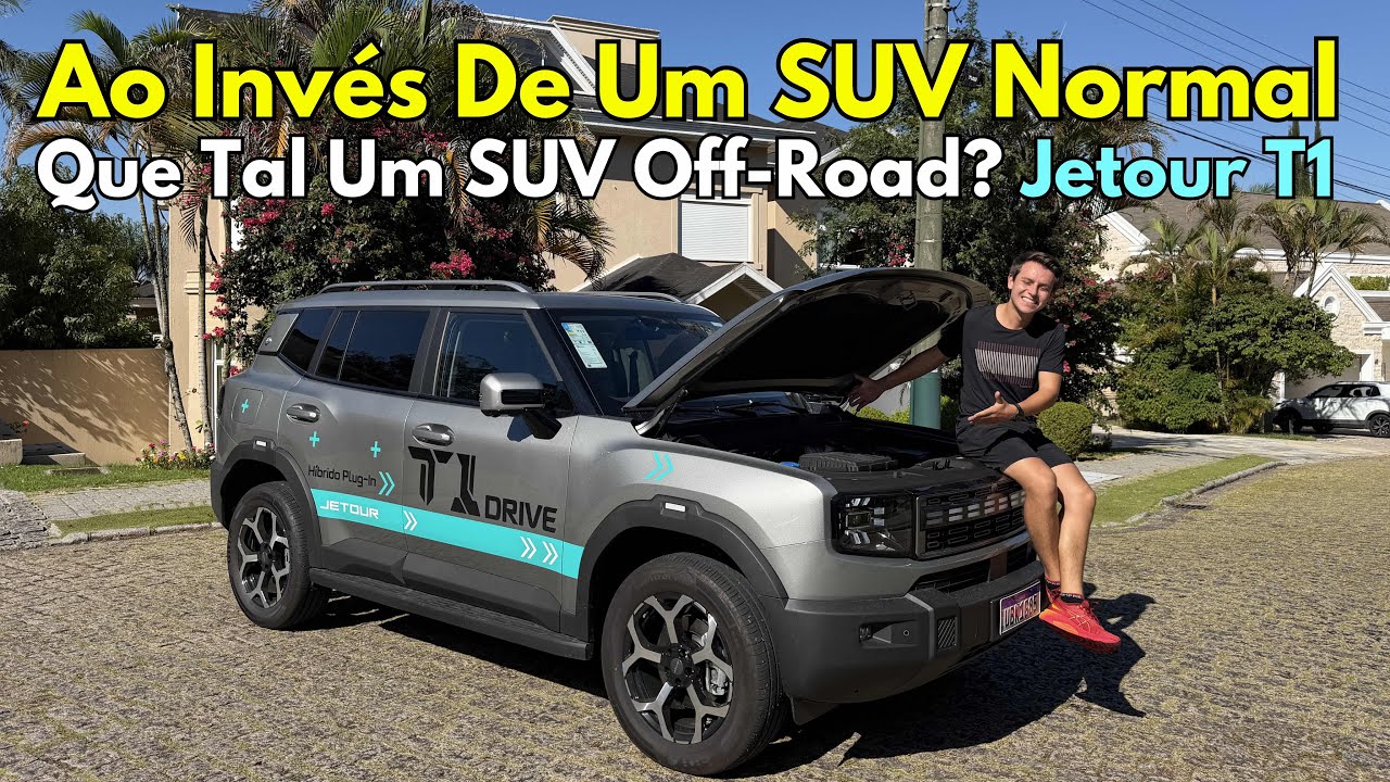 SUV com Visual de Jipe pelo Preço de SUV Normal: e ai? Jetour T1