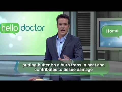 how to treat ice burn