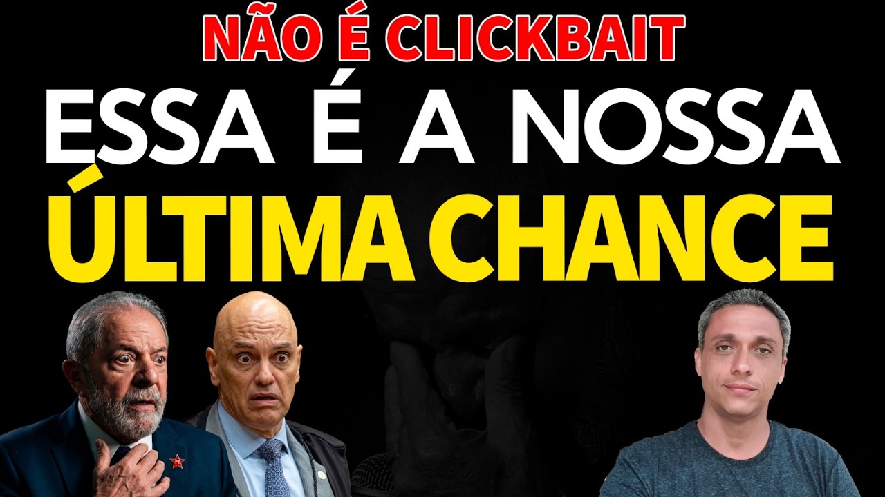 CHEGA!!! Essa é nossa última chance. Nas ruas no 7 de setembro