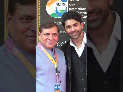 The "Heeramandi" fame actor Taha Shah graced the red carpet of the 55th IFFI in Goa
