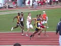 2008 Big Ten track 200m final 2008 Big Ten track 200m final