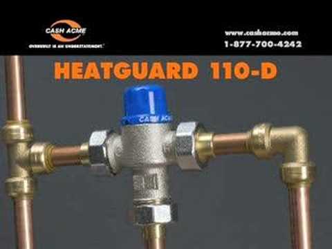 how to adjust cash acme heatguard 110-d