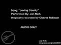 Loving County - Jon Rich ( Charlie Robison cover)