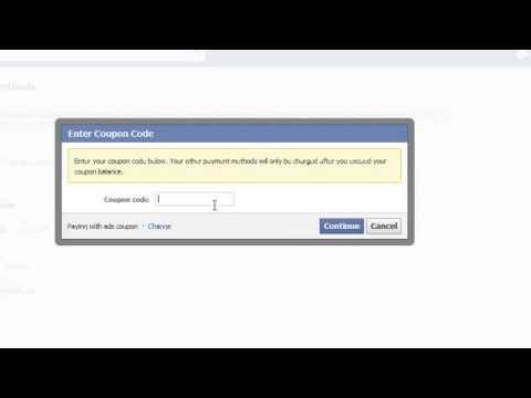 how to buy facebook ad coupon