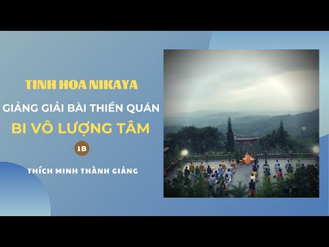 Tinh Hoa NIKAYA - Giảng Giải Bài Thiền Quán - Bi Vô Lượng Tâm 1B