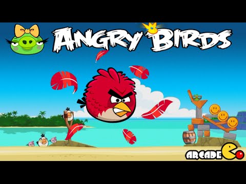 how to collect feathers in angry birds hd