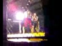 Cant Remember the names of the fighters it was the final round of the main event. I had a blast and you wish you got hooked up with ring side seats and got to hang out with the ring girls