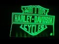 TeknoArtes Display Luminoso Logo Harley Davidson