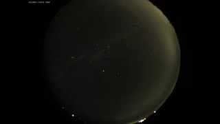 Time-lapse from Porthleven, Cornwall, on night of Perseid maximum, 12th August 2013