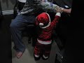 14 months - mom received my santa claus outfit today!