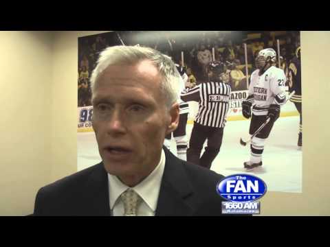 WMU Hockey HC Andy Murray talks about the Broncos 5-1 and sweep of Colorado College WMU Hockey HC Andy Murray talks about the Broncos 5-1 and sweep of Colorado College