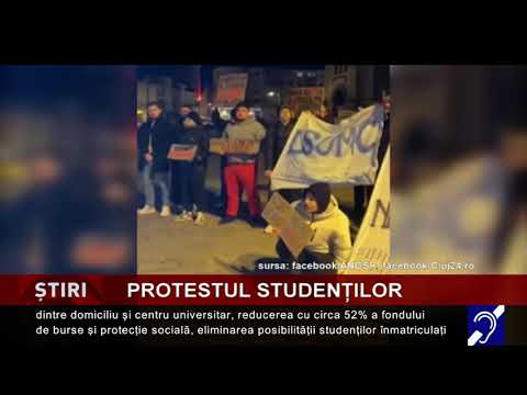 Protestul studenților...