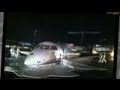 Emergency Belly-Landing at Newark Airport - YouTube