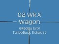 02 WRX Wagon GReddy Exhaust