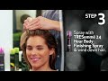 Click here to watch this video TRESemmé Style Setters: John D How to Full Bouncy Blowout Instructional