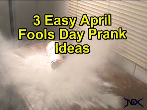 3 Easy Pranks For April Fools Day!