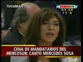 Mecedes Sosa sings 