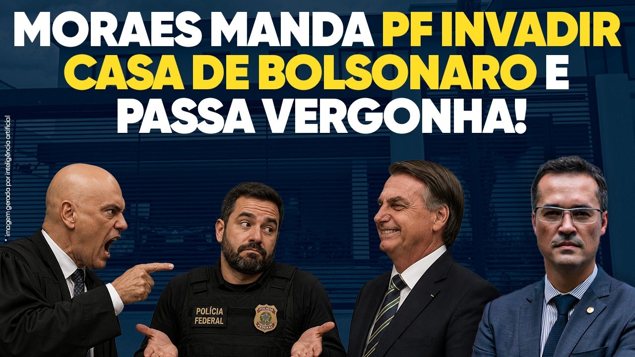 Moraes Estoura Flagrante Contra Bolsonaro!