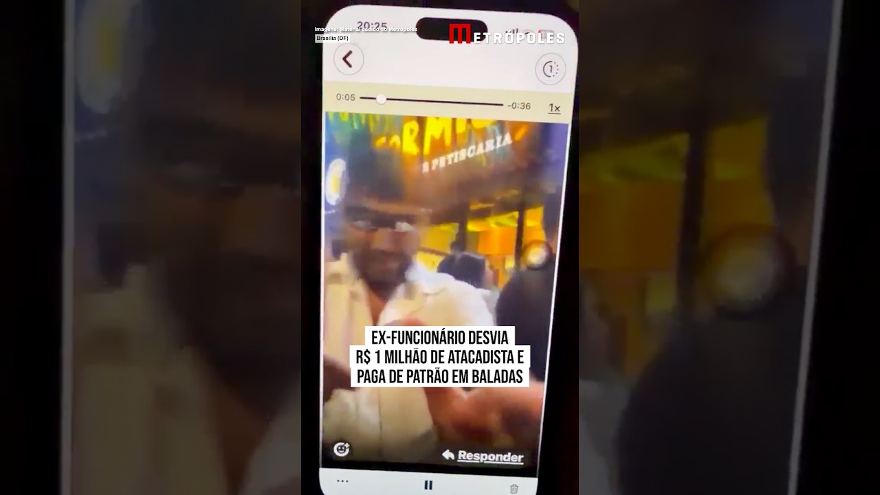 Ex-funcionário desvia R$ 1 milhão de atacadista e paga de patrão em baladas