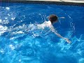Stroller SWIMMING!